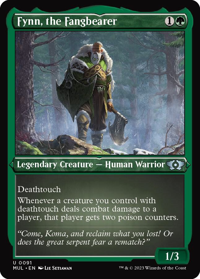 Fynn, the Fangbearer (Foil Etched) [Multiverse Legends]