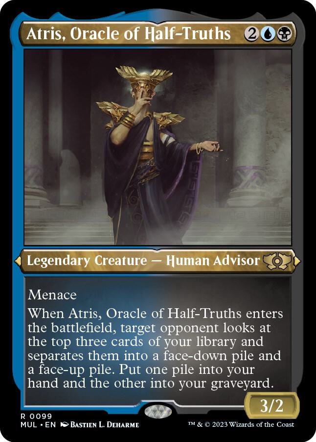Atris, Oracle of Half-Truths (Foil Etched) [Multiverse Legends]