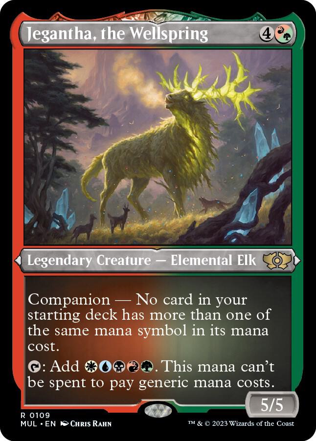 Jegantha, the Wellspring (Foil Etched) [Multiverse Legends]