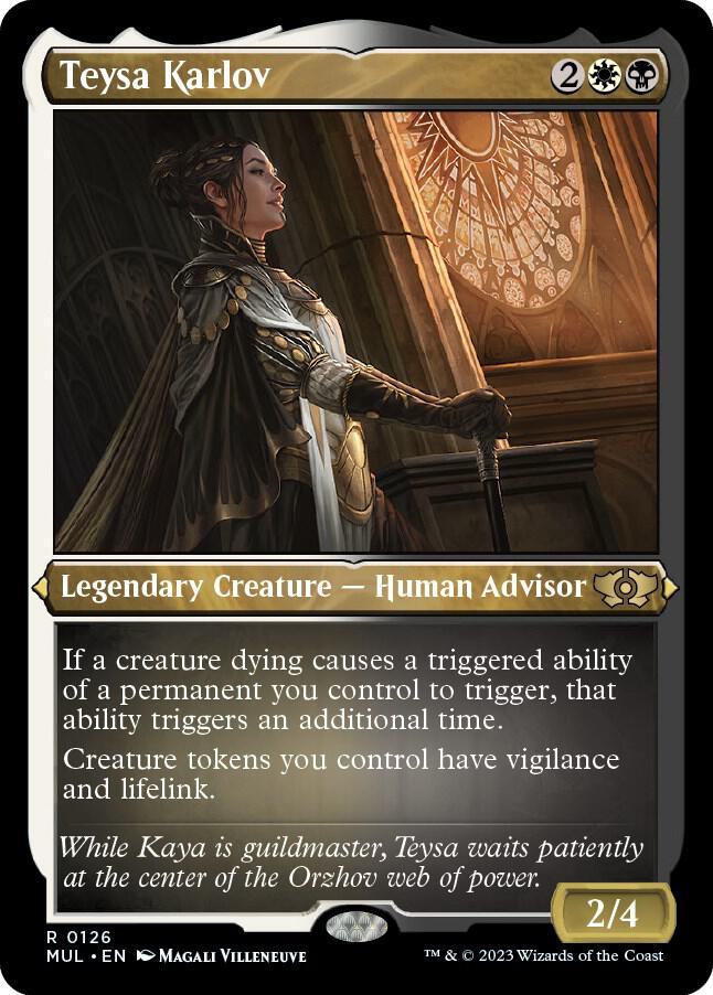 Teysa Karlov (Foil Etched) [Multiverse Legends]