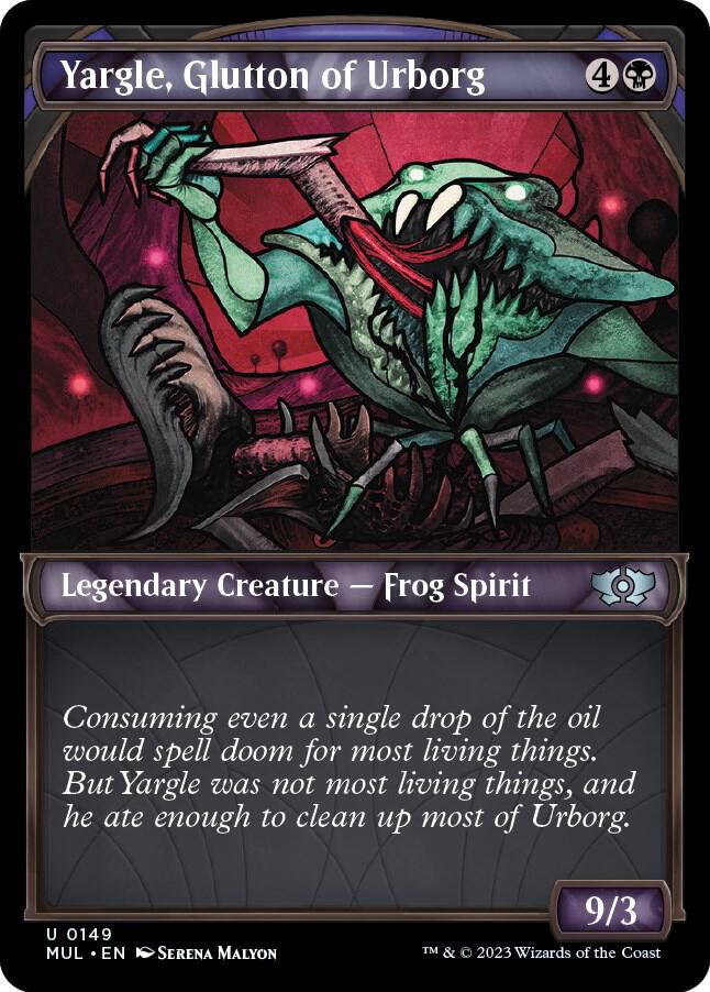 Yargle, Glutton of Urborg (Halo Foil) [Multiverse Legends]