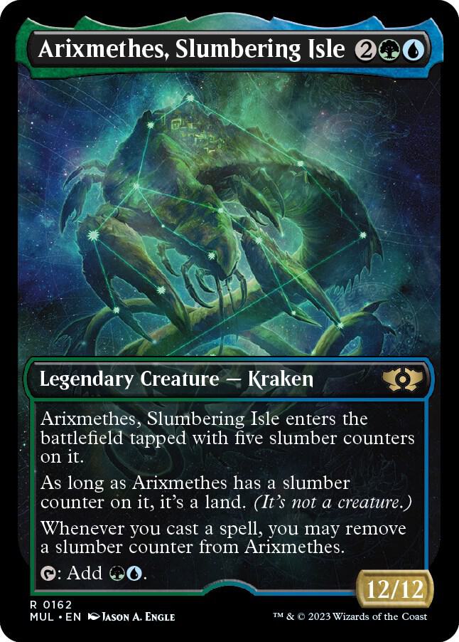 Arixmethes, Slumbering Isle (Halo Foil) [Multiverse Legends]
