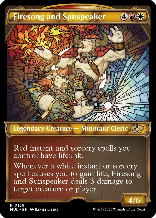 Firesong and Sunspeaker (Halo Foil) [Multiverse Legends]