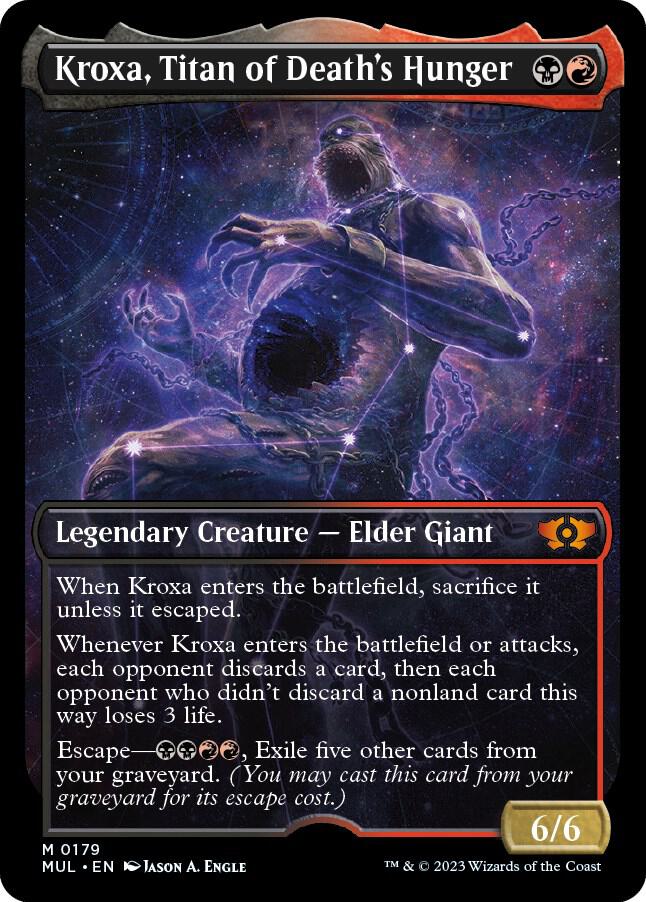 Kroxa, Titan of Death's Hunger (Halo Foil) [Multiverse Legends]