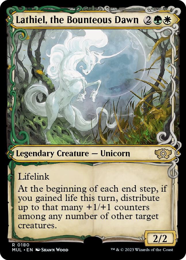 Lathiel, the Bounteous Dawn (Halo Foil) [Multiverse Legends]