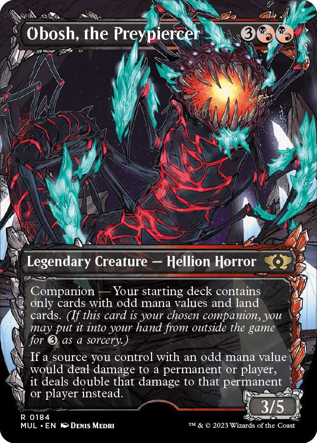 Obosh, the Preypiercer (Halo Foil) [Multiverse Legends]