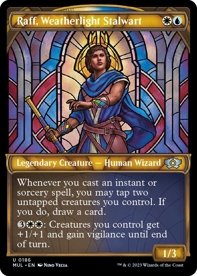 Raff, Weatherlight Stalwart (Halo Foil) [Multiverse Legends]