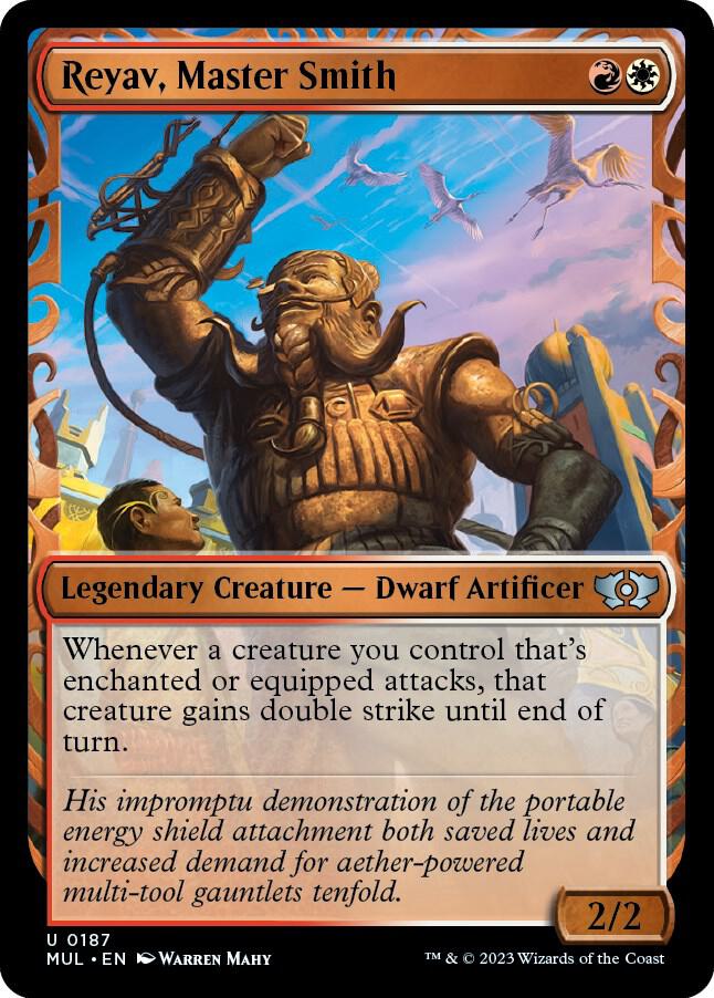 Reyav, Master Smith (Halo Foil) [Multiverse Legends]