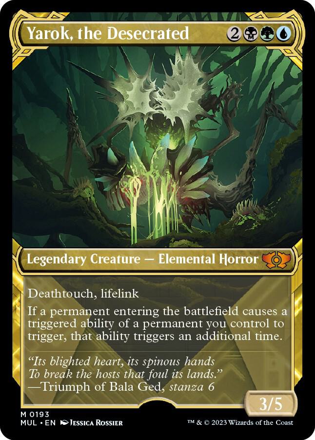 Yarok, the Desecrated (Halo Foil) [Multiverse Legends]