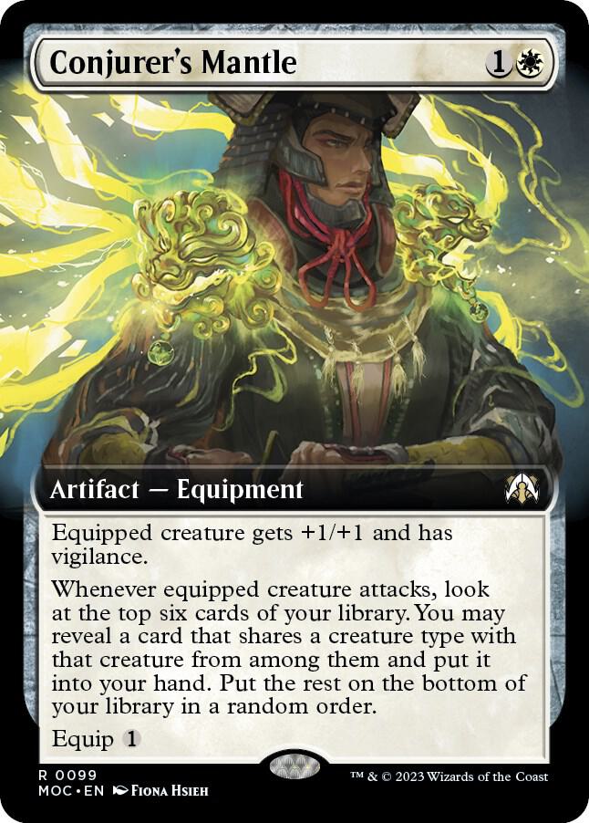 Conjurer's Mantle (Extended Art) [March of the Machine Commander]