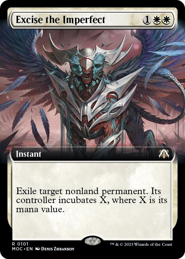 Excise the Imperfect (Extended Art) [March of the Machine Commander]