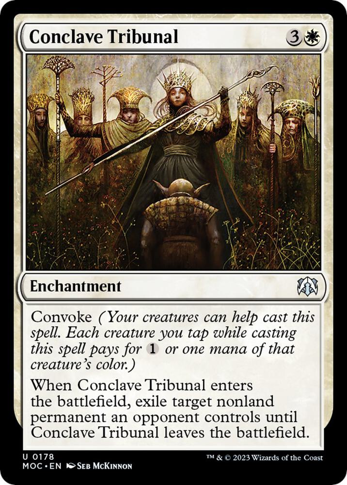 Conclave Tribunal [March of the Machine Commander]