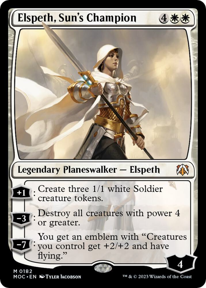 Elspeth, Sun's Champion [March of the Machine Commander]