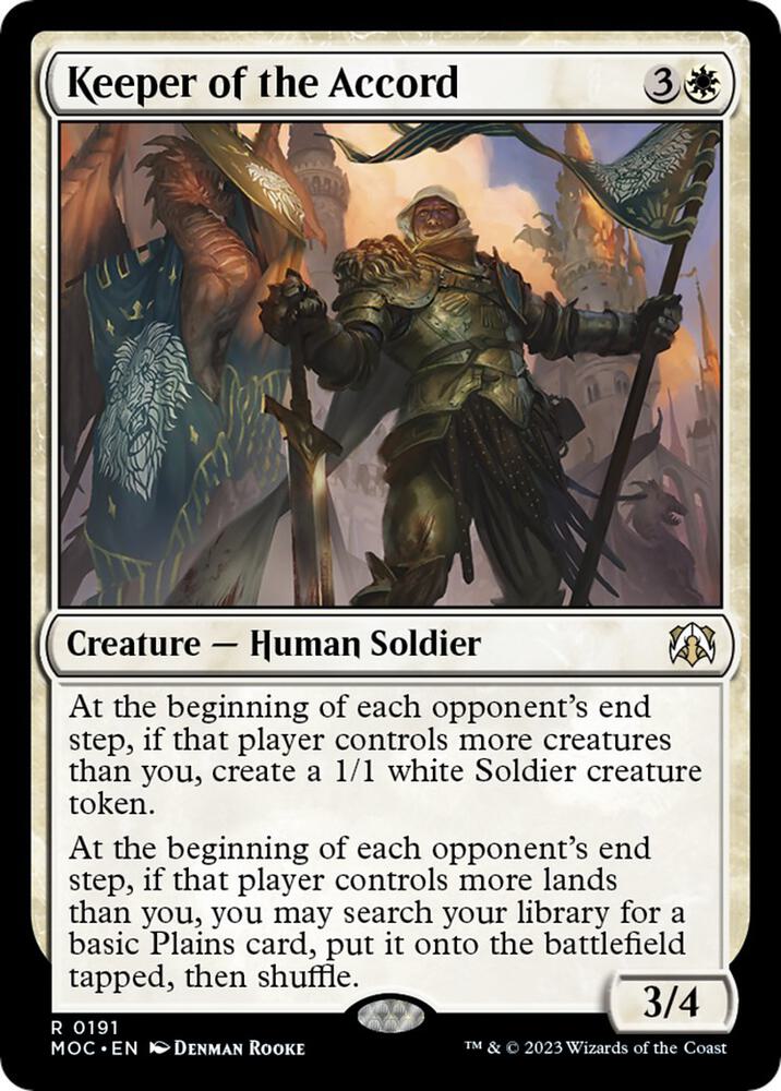 Keeper of the Accord [March of the Machine Commander]