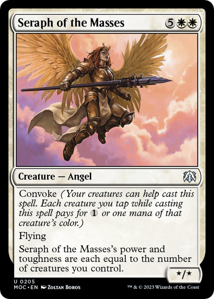 Seraph of the Masses [March of the Machine Commander]