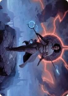 Rona, Herald of Invasion Art Card [March of the Machine Art Series]