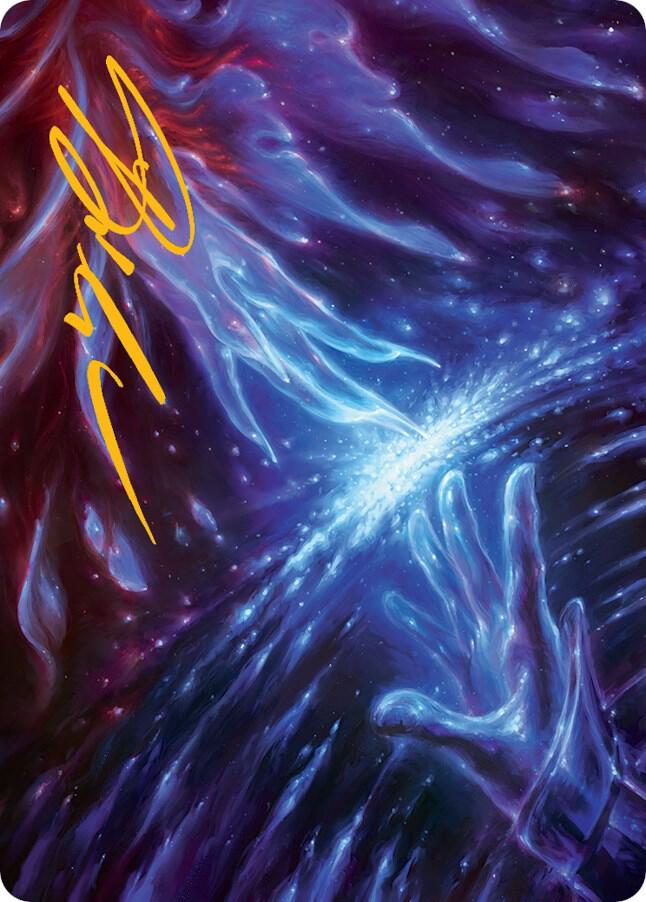 Transcendent Message Art Card (Gold-Stamped Signature) [March of the Machine Art Series]