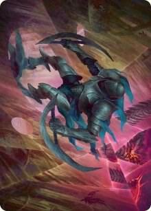 Xerex Strobe-Knight Art Card [March of the Machine Art Series]