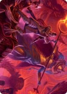 Djeru and Hazoret Art Card [March of the Machine Art Series]