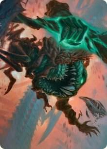Yargle and Multani Art Card [March of the Machine Art Series]