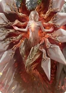 Wrenn and Realmbreaker Art Card [March of the Machine Art Series]