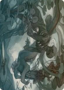 Emry, Lurker of the Loch Art Card [March of the Machine Art Series]