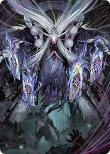 Horobi, Death's Wail Art Card [March of the Machine Art Series]