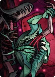 Yargle, Glutton of Urborg Art Card [March of the Machine Art Series]