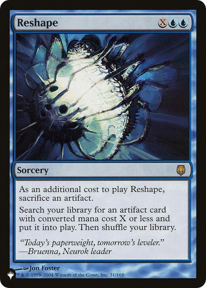 Reshape [The List]