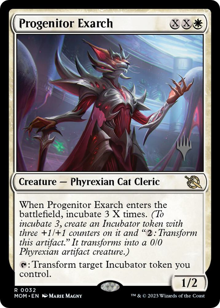 Progenitor Exarch (Promo Pack) [March of the Machine Promos]