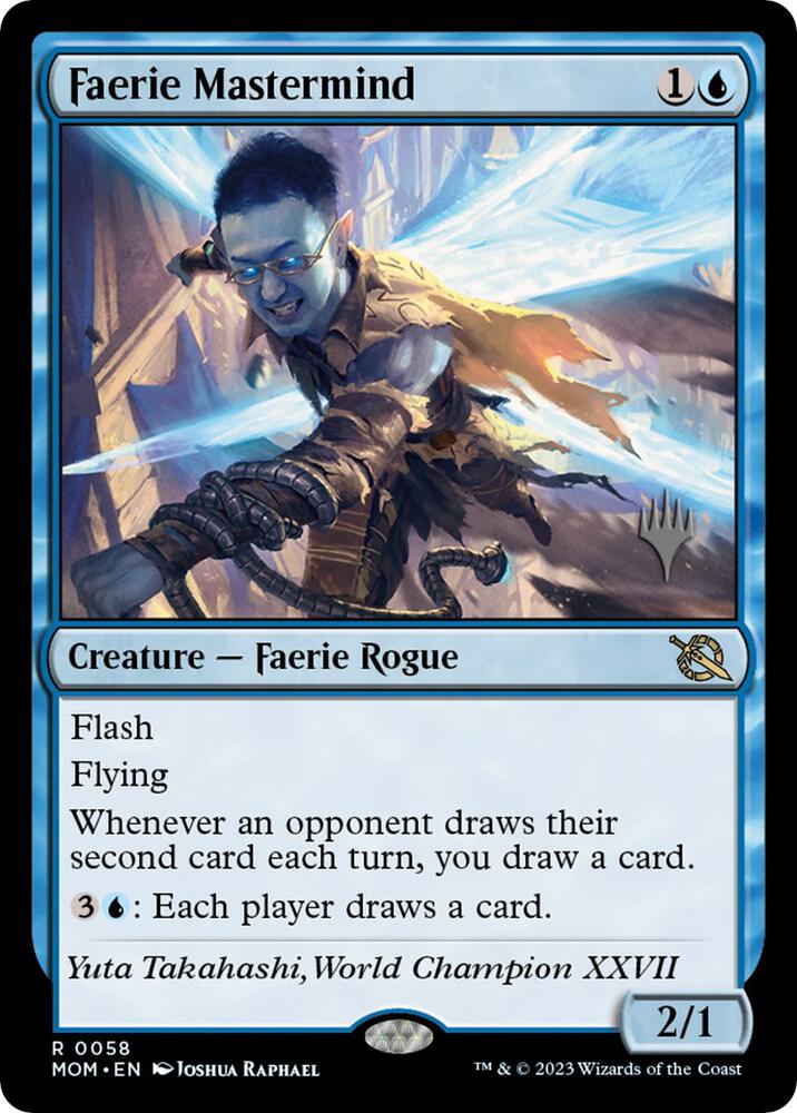 Faerie Mastermind (Promo Pack) [March of the Machine Promos]
