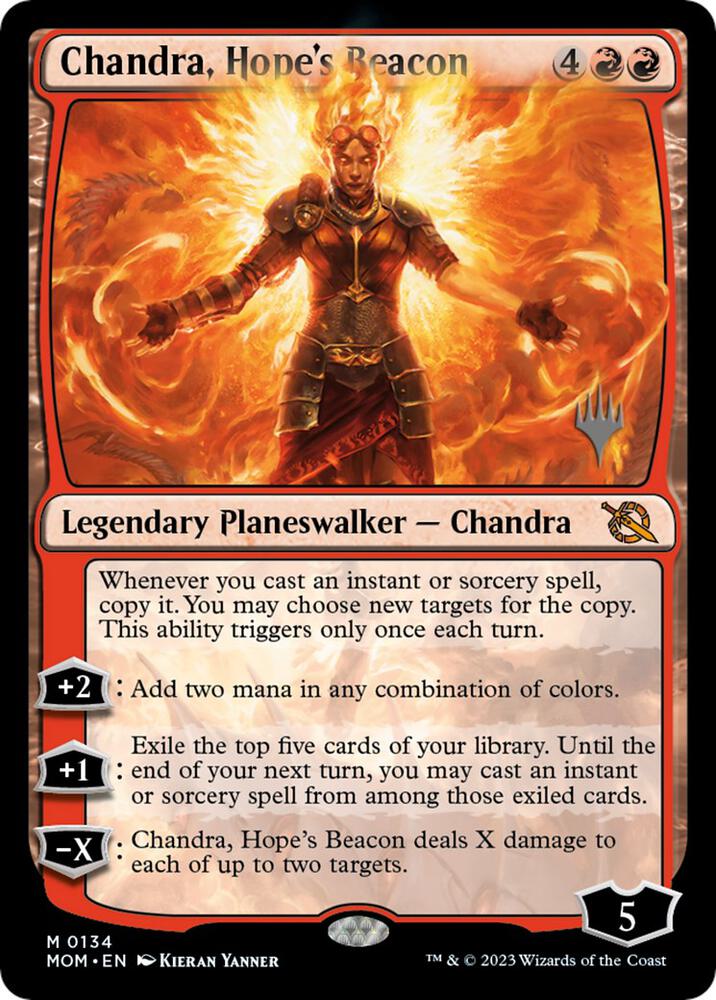 Chandra, Hope's Beacon (Promo Pack) [March of the Machine Promos]