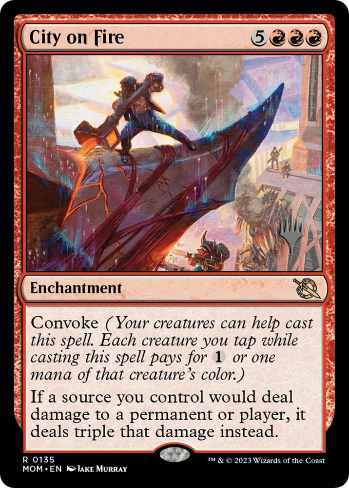 City on Fire (Promo Pack) [March of the Machine Promos]