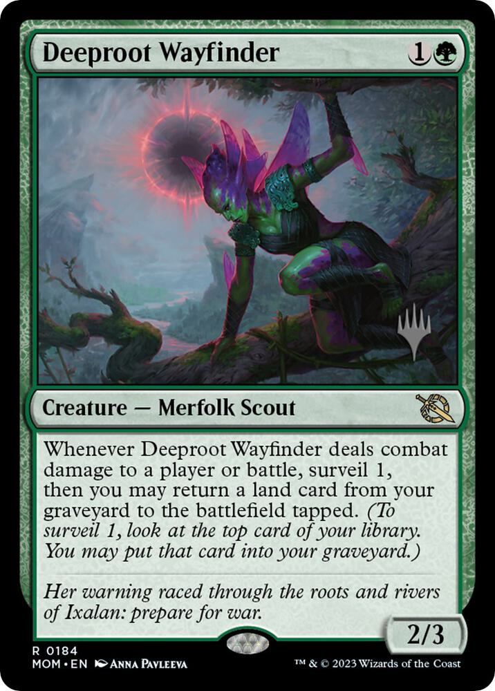 Deeproot Wayfinder (Promo Pack) [March of the Machine Promos]