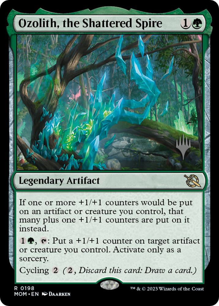 Ozolith, the Shattered Spire (Promo Pack) [March of the Machine Promos]
