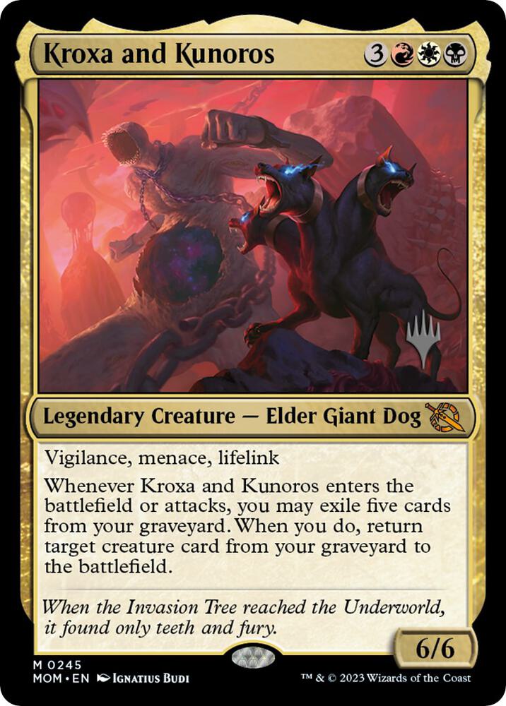Kroxa and Kunoros (Promo Pack) [March of the Machine Promos]