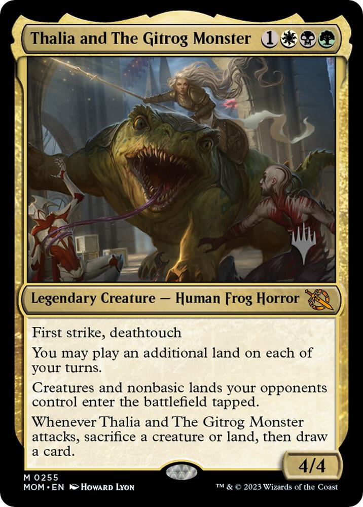 Thalia and The Gitrog Monster (Promo Pack) [March of the Machine Promos]