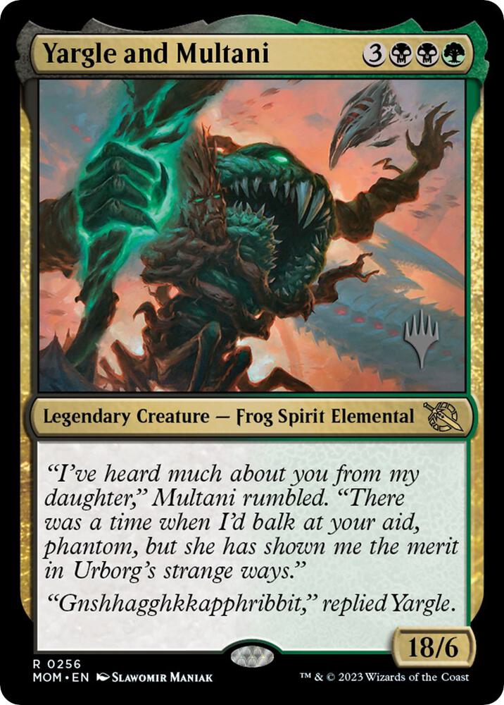 Yargle and Multani (Promo Pack) [March of the Machine Promos]