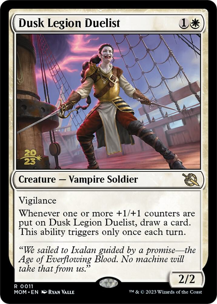 Dusk Legion Duelist [March of the Machine Prerelease Promos]