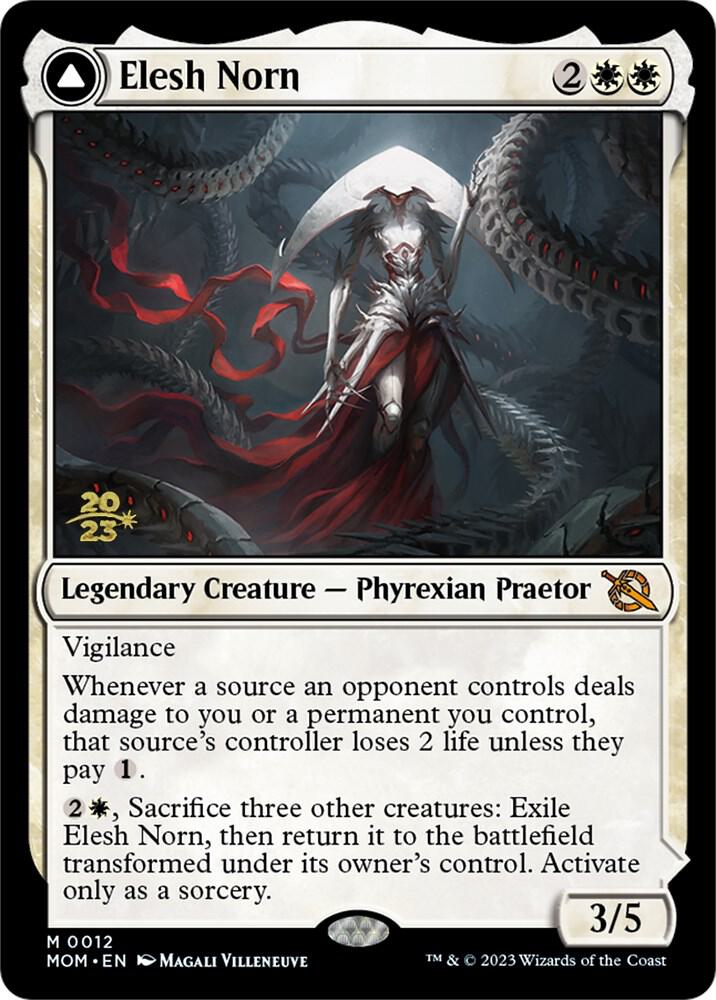 Elesh Norn // The Argent Etchings [March of the Machine Prerelease Promos]