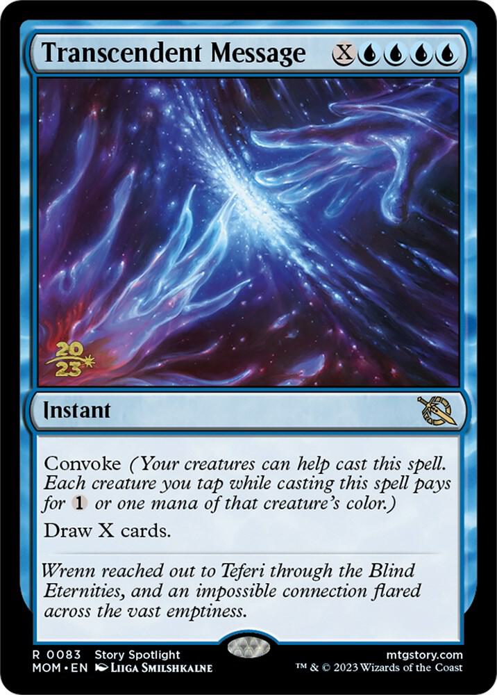 Transcendent Message [March of the Machine Prerelease Promos]