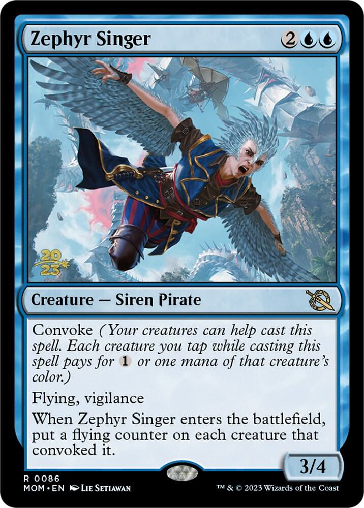 Zephyr Singer [March of the Machine Prerelease Promos]
