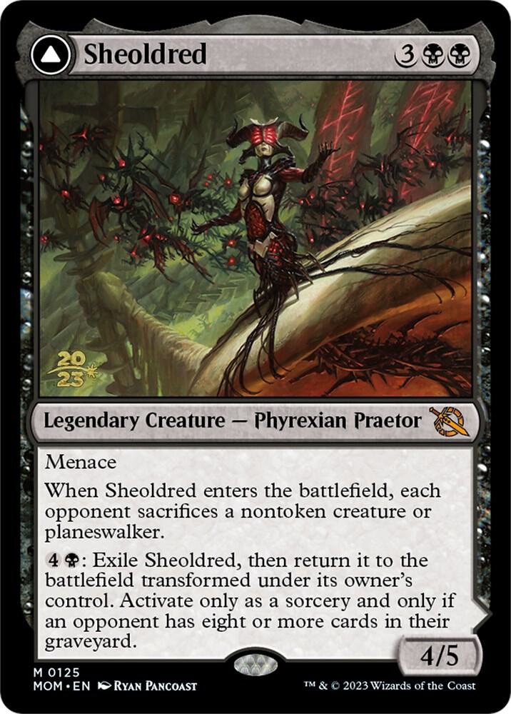 Sheoldred // The True Scriptures [March of the Machine Prerelease Promos]