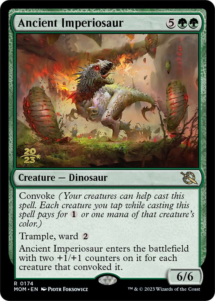 Ancient Imperiosaur [March of the Machine Prerelease Promos]