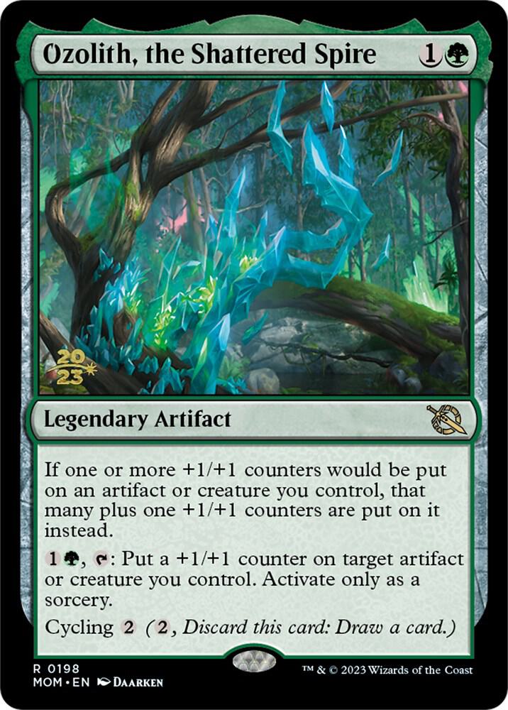 Ozolith, the Shattered Spire [March of the Machine Prerelease Promos]