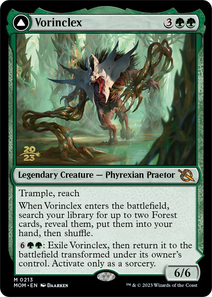 Vorinclex // The Grand Evolution [March of the Machine Prerelease Promos]
