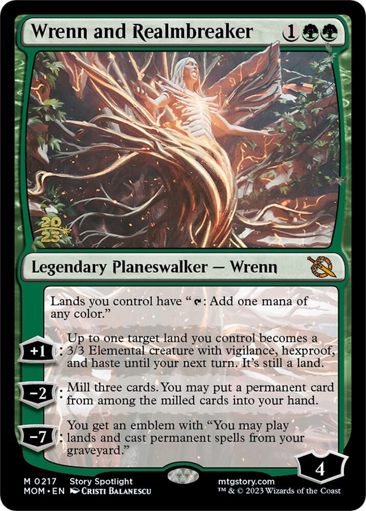 Wrenn and Realmbreaker [March of the Machine Prerelease Promos]