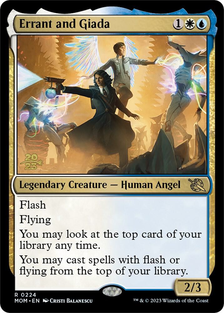 Errant and Giada [March of the Machine Prerelease Promos]