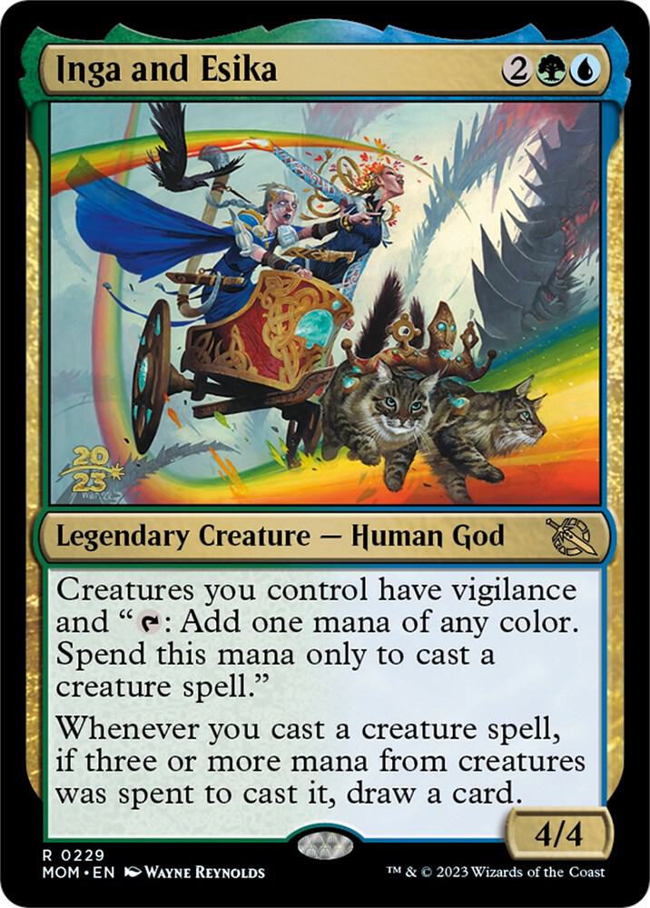 Inga and Esika [March of the Machine Prerelease Promos]
