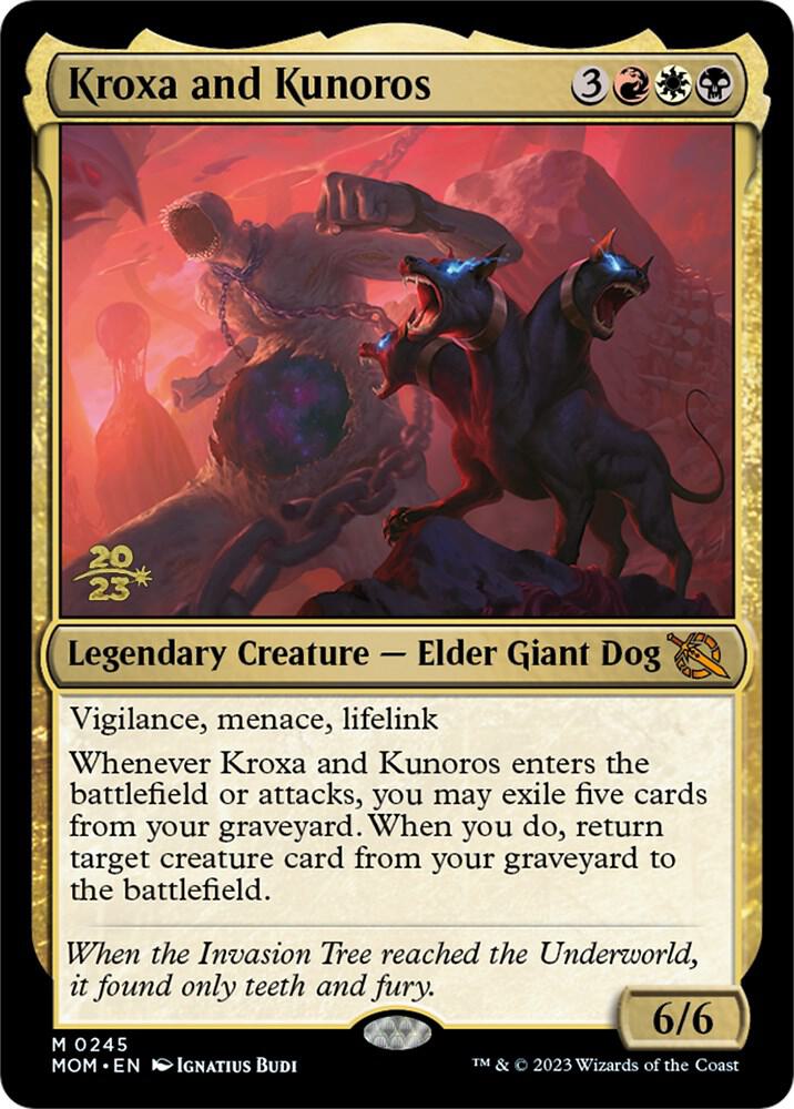Kroxa and Kunoros [March of the Machine Prerelease Promos]